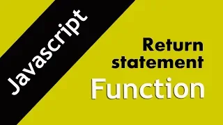 23 Javascript Return statement in hindi