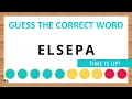 Guess the Correct Word Unscramble in Record Time 6 Letters Agent Quiz
