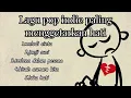 Download Lagu LAGU POP INDIE PALING MENGGETARKAN HATI #114