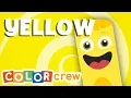 Toddler Learning Colors w The Color Crew - Yellow Drawing Coloring Pages for Kids