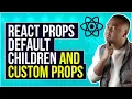 React props explained - absolute beginners