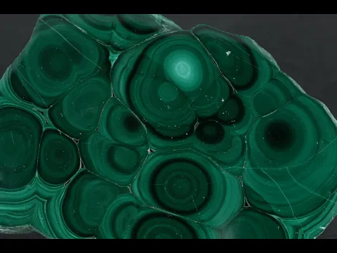 マラカイト (孔雀石) 原石 二面磨き 99g｜天然石 原石 通販キラリ石