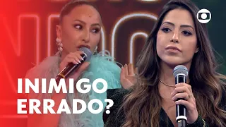 Laís reflete sobre os motivos que teriam levado à sua eliminação | Domingão com Huck | TV Globo