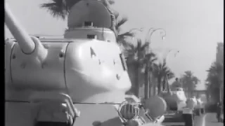 الرئيس جمال عبد الناصر يحتفل بعيد النصر من بورسعيد عام 1959 