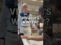 Download Lagu He asked to play Winter of Vivaldi #violin #music
