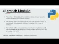 cmath Module in Python Part - 1 Python modules for Beginners