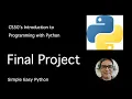 Final Project CS50P - Cookie Jar