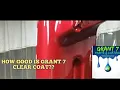 Testing Grant 7 Clear Coat AMAZING RESULTS
