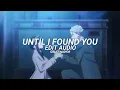 Download Lagu Until I Found You - Stephen sanchez [Edit Audio]