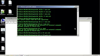 Batch Scripting - Lesson 3 Output Redirection