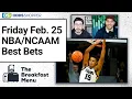 FREE NBA NCAAB PICKS TODAY Expert NBA Best Bets Parlays College Basketball Betting Tips Friday