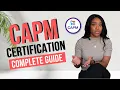 CAPM Certification How To Pass Exam Resources