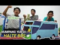 Download Lagu BIKIN MOBIL BUS LENGKAP DENGAN HALTENYA, KREASI KARDUS MINIATUR💙 | Mikael TubeHD