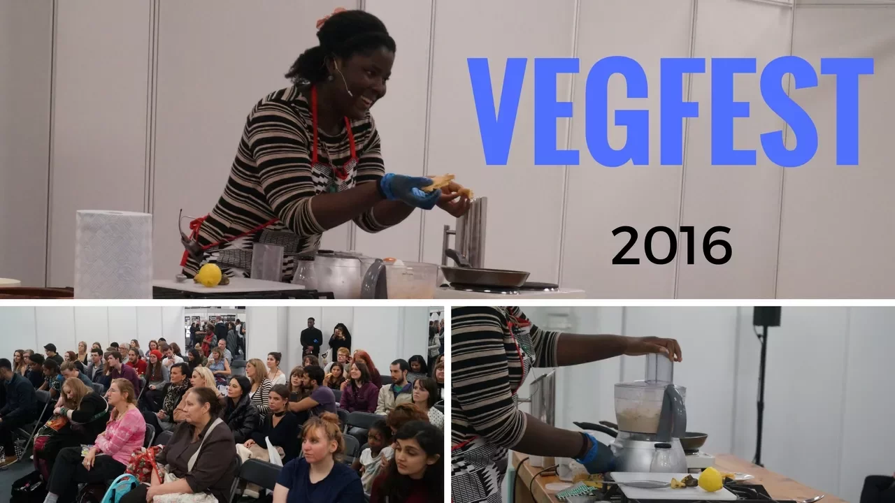 London VegFest 2016 Cookery Demo