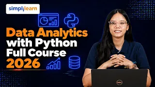 Data Analytics with Python Full Course 2026 | Python Course for Data Analytics  | Simplilearn