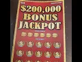 Symbol Win Bonus Jackpot Mississippi Lottery Scratch Off Tickets