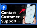 How To Contact Facebook Customer Support
