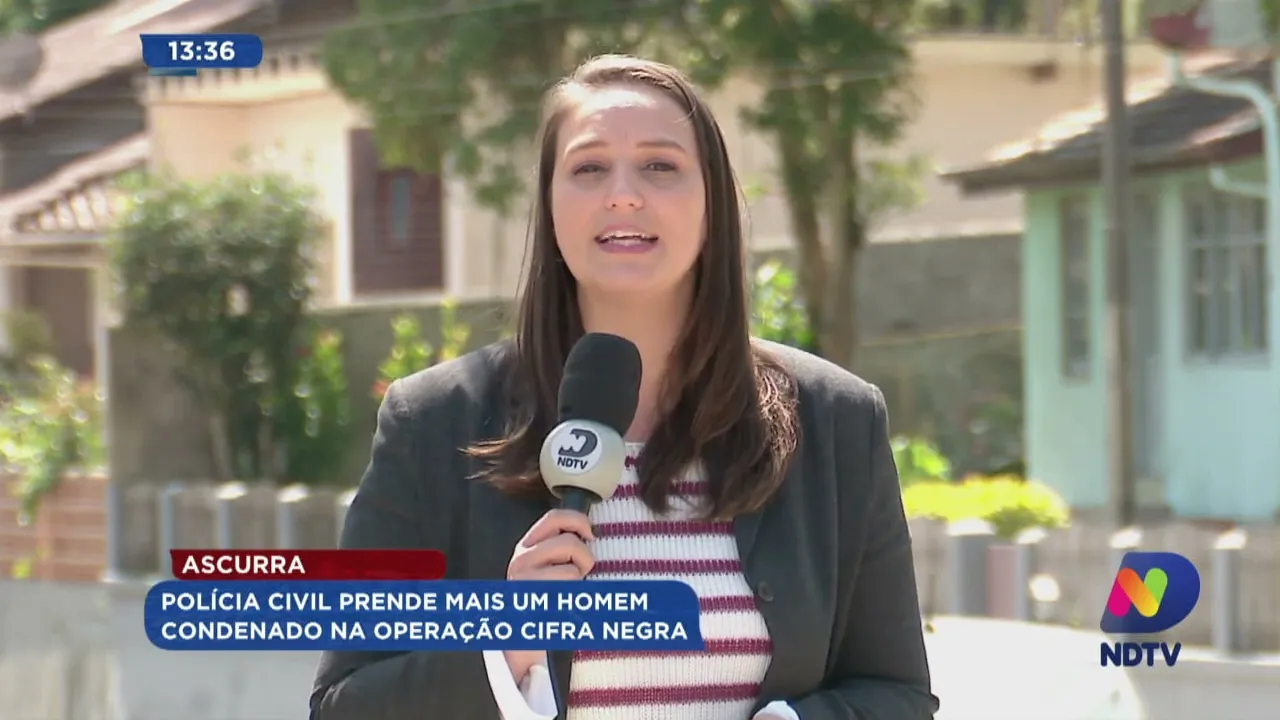 Ascurra: Polícia Civil prende mais um homem condenado na Operação Cifra Negra