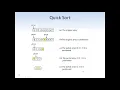 Data Structure and Algorithm Merge and Quick Sort using Java