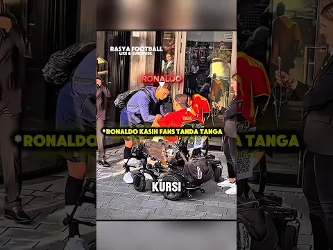 Sikap Asli Messi & Ronaldo Saat Bertemu Fans Bikin Haru❤️🥹