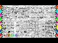 SPRUNKI Coloring Pages Compilation Coloring All Sprunki Original OC Pyramixed Retake Corrupted