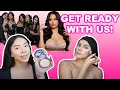 GET READY WITH US TO GO TO LES DO MAKEUP S AND KB AND KARLAS EVENT
