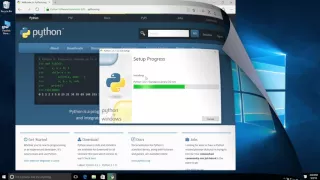 Install Python on Windows 10