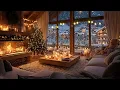 Lagu Warm Christmas Fireplace 2025 | Relaxing Piano Music \u0026 Crackling Fire for Sleep and Calm