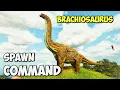 Brachiosaurus ARK Ascended Spawn COMMAND How To Summon BRACHIOSAURUS Admin Code
