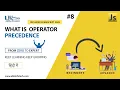 What Is Operator Precedence In Javascript Javascript Course For Beginners In Hindi