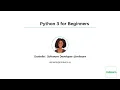 Unleash Your Coding Superpowers Python 3 Beginners Course for Future Tech Innovators
