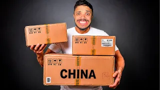 comprei 3 CAIXAS de produtos da CHINA