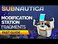Modification Station Fragments Location 2024 SUBNAUTICA