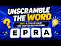 Unscramble the Word Quiz Test Your English Vocabulary