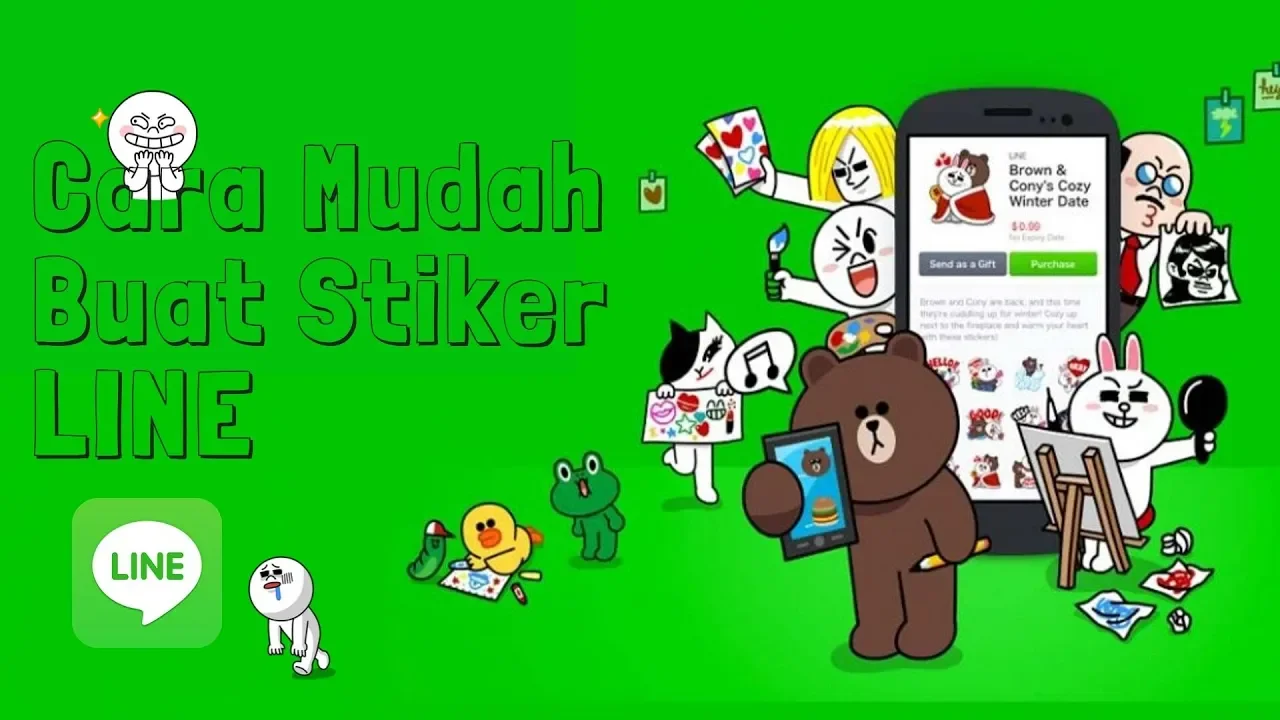 Keuntungan berjuta juta dari menjual stiker kita lewat line, yang hanya bermodal foto wajah kita ata. 