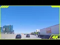 Smooth Drive Through Denver I-25 North Bright Blue Sky Open Highway Views