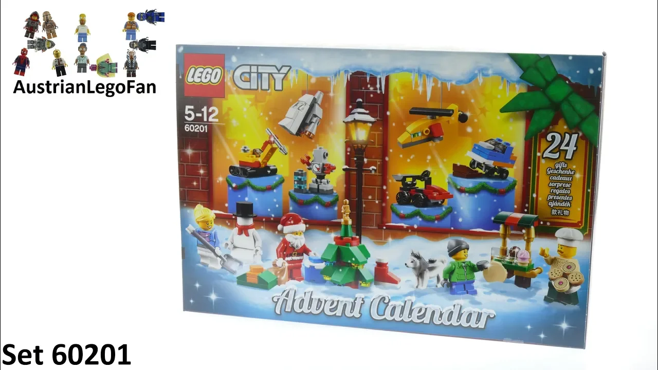 LEGO City 60268 City Advent Calendar 2020 - LEGO Speed Build