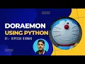 DORAEMON animation using Python Turtle Graphics Diptesh Biswas
