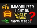 Car Won t Start Immobilizer Light ON What It Means and What To Do Quick Guide
