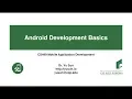 Lesson 01 - Android Development Fundamentals Part 1