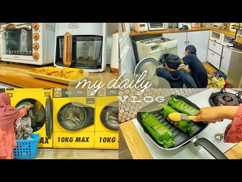 Download MP3 #dailyvlog WEEKEND PRODUKTIF/CEMILAN SEHAT PAKAI MECOO AIR FRYER TRANSPARAN LOW WATT/BUAT NASI BAKAR