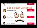 ReactJs Making List with map function with all possible component way