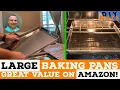 Large Baking Pans on Amazon - Great Value Size and Durability Product Review