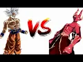 Goku All forms vs Shinra All forms