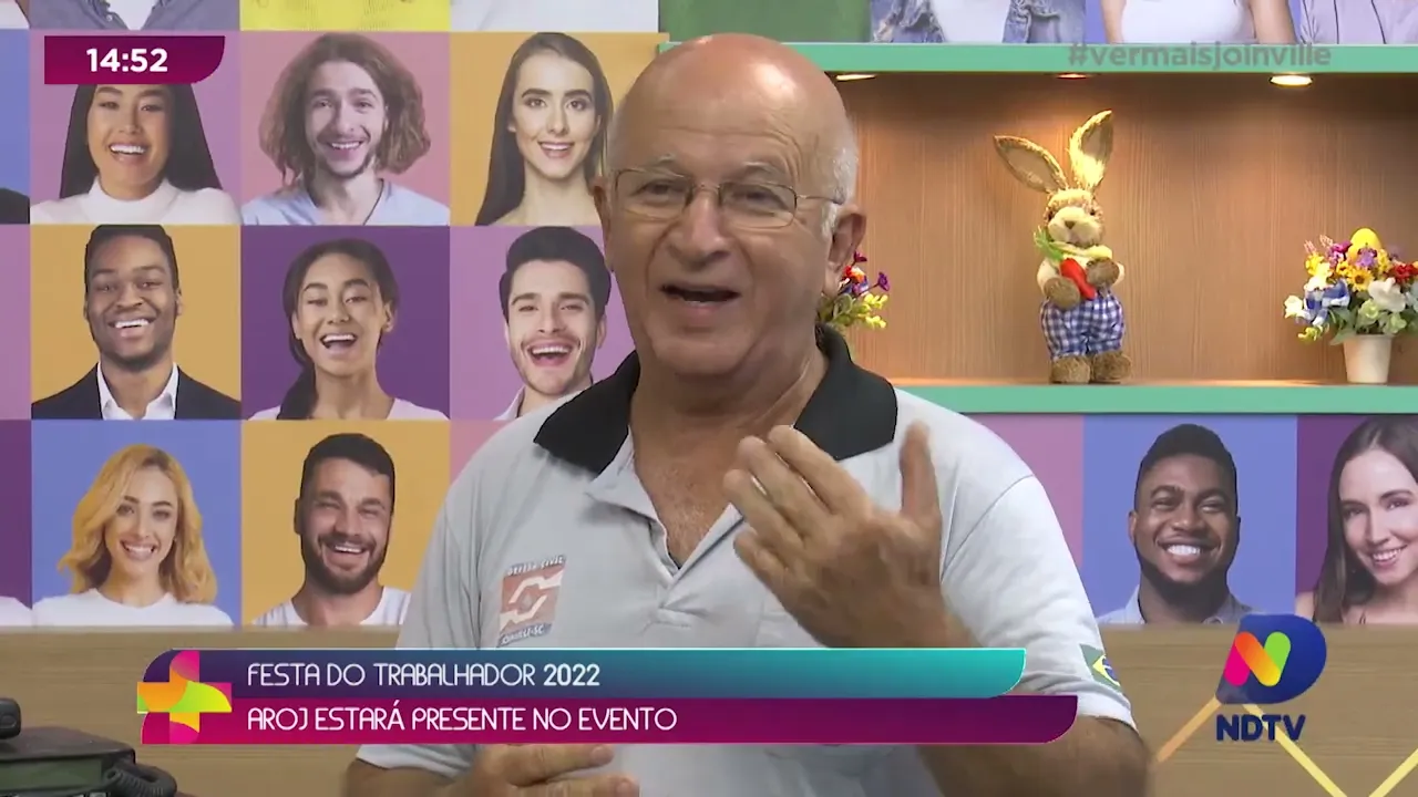 Festa do Trabalhador 2022: AROJ estará presente no evento