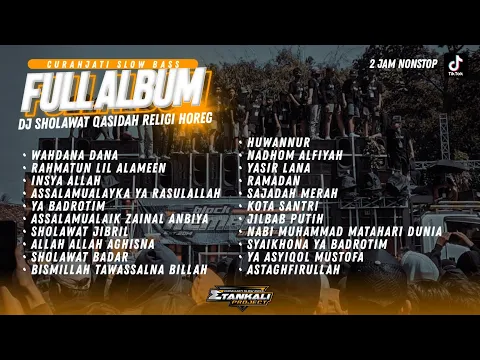Download MP3 DJ FULL ALBUM Sholawat Qasidah Religi Slow Bass Cocok Buat HAJATAN Terbaru 2023