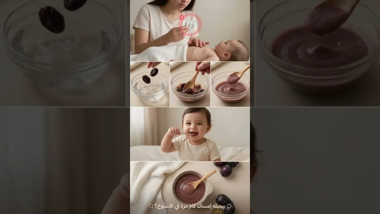 علاج الامساك عند الاطفال