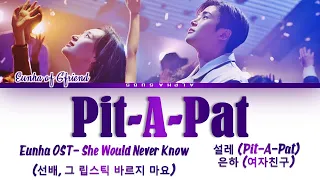 Download Eunha (Gfriend) (은하 (여자친구)) - Pit-A-Pat [설레] She Would Never Know OST Part 3 Lyrics/가사 [Han|Rom|Eng] MP3