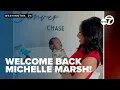Michelle Marsh is back on 7News with an amazing surprise