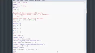 Python sympy 04 Carets and Division